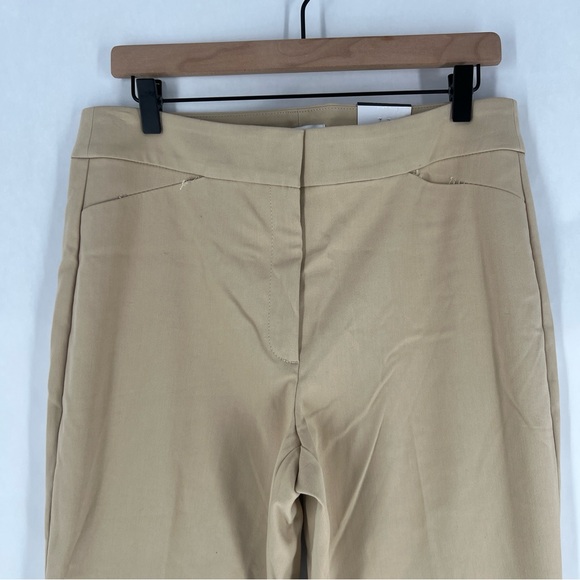 WHBM Seasonless Slim Boot Stretch‎ Trousers in Irish Cream NWT Size 12 Short - Picture 3 of 15